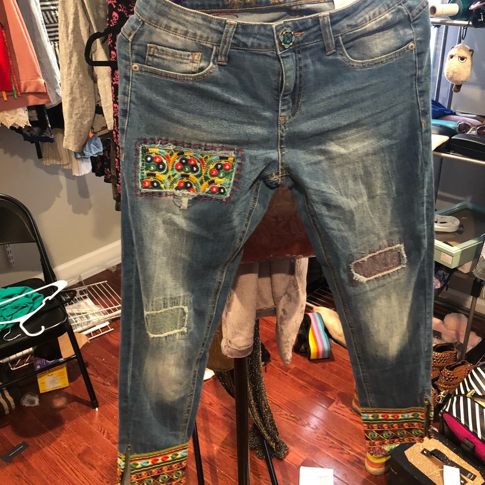 Used once desigual jeans